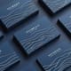 NovaWave Business Cards - Elegant Modern Identity Templates for Professional Branding and Commercial Use 5