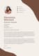 Boho Beige Brown Aesthetic Cover Letter - Stylish Professional Templates for Modern Job Seekers and Creative Portfolios 4