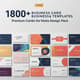 1800+ Business Card Templates Premium Cartão de Visita Design Pack - Versatile Corporate & Creative Identity Solutions for Professionals & Agencies 5