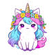 25 Unicorn Wonders Sticker Bundle - Whimsical Fantasy Stickers for Creators and Enthusiasts 3
