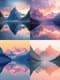 Mountain Lake Sunrise - Serene Landscape Art for Tranquil Decor and Creative Inspiration 2025 3