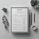Elegant Gray Resume Bundle - Professional Multi-Format CV Templates for Business & Creative Careers 4