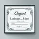 Elegant Landscape Best Employee Certificate - Premium Award Template for Corporate Recognition & Employee Motivation 5