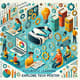 Futuristic Learning - Explore Tech Poster - Sleek Digital Tech Wall Art for Modern Educational Spaces and Innovators 6