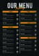 Burger Factory Menu PSD Template - Customizable PromoCore Studio Menu Design for Restaurants and Marketing Campaigns 4