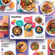FeastFlick Animated Story & Post Templates - Dynamic Social Media Designs for Engaging Brand Content Creators 1