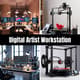 Digital Artist Workstation - 3D Printing Models for Creative Tech Enthusiasts and Designers 4