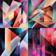 Geometric Abstract Angular Gradient Shapes - Modern Geometric Abstraction Art for Creative Prints and Digital Projects 5