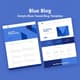 Blue Blog Simple Blue-Toned Blog Template - Clean, Modern CSS Theme for Engaging Personal and Professional Blogs 1