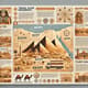 Travel Guide Infographic - Egypt Highlights & Tourist Map - Vibrant Travel Infographic for Explorers and Tourism Marketers 3