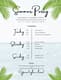 Summer Notes Event Itinerary Planner - Streamlined Party and Wedding Planning for Busy Hosts and Event Professionals 3