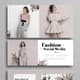 Fashion Social Media Banner Set - Trendy Multi-Platform Ad Templates for Fashion Brands and Marketers 4