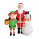 Santa Claus 3D Festive Character Design - Vibrant Holiday 3D Character for Creative Projects and Seasonal Branding 1