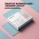 Creative Business Card - Modern Layout - Sleek, Professional Business Card Templates for Impactful Networking and Brand Identity 4