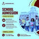 School Admission Post - Red & Yellow Instagram - Vibrant Educational Template for Engaging School Enrollment Campaigns 5