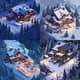 Snowy Mountain Lodge Pixel Art - Isometric Pixel Art for Game Developers and Indie Creators 6