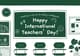 Happy Teachers' Day Poster Illustrative - Elegant Educational Greeting Poster for Teacher Appreciation and Classroom Decoration 2025-2026 3