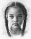 Braided Girl Charcoal Portrait with Soft Shading - Expressive Portrait Art for Emotional and Timeless Home or Studio Display 1