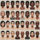 1050 Portrait AI Prompts - Human Figures & Faces - Creative AI Art Prompts for Portrait Artists and Digital Creators 3