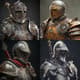 Iron Renaissance Neo-Chivalric Armor Concept - Concept Art for Futuristic Costume and Fashion Design 3