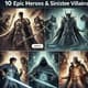 10 Epic Heroes & Sinister Villains - Dynamic AI-Generated Video Prompts for Storytellers and Creators 4
