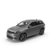 Silver Car Sleek Vehicle Model - High-Quality 3D Renders for Automotive Designers and Visual Creators 1