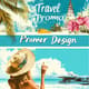 Travel Promo FB Cover Design - Engaging Social Media Templates for Travel Brands and Marketers 3