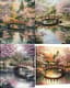 Japanese Pond Wall Art - Serene Landscape Canvas for Tranquil Home & Office Decor 2025 3