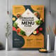 Creative Restaurant Menu Flyer - Unique PSD Themes - Premium Editable Menu Templates for Marketing & Promotions 1
