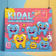 Kids Dental Checkup Poster - AI Template - Vibrant Health Care Marketing for Pediatric Wellness Campaigns 3