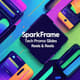 SparkFrame Tech Promo Slides & Reels - Dynamic Animated Social Media Templates for Tech Marketers and Creators 1