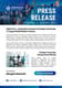 Business Press Release - White & Navy Modern Style - Sleek Corporate Announcement Templates for Professional Branding 1