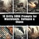 10 Gritty SORA Prompts for Wastelands Collapse & Chaos - Cinematic AI Video Prompts for Dramatic Post-Apocalyptic Visuals 4