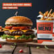 Burger Factory Menu PSD Template - Customizable PromoCore Studio Menu Design for Restaurants and Marketing Campaigns 5