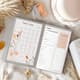 Peach Haze Fitness Diary - Gray-Peach Daily Planner - Streamlined Wellness Planner for Fitness Enthusiasts and Health-Conscious Daily Tracking 6