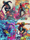 Daring Skateboarder Graffiti Art - Urban Street Style Character Graffiti for Dynamic Visual Impact 3