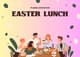 Easter Lunch Invitation Landscape - Elegant Spring-themed Invitation for Festive Gatherings and Personal Celebrations 1