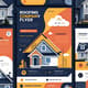 Roofing Company Flyer - Promotional A4 Template - Versatile Marketing Design for Contractors and Building Professionals 5