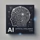 Artificial Intelligence AI Icon - Sleek Motion Graphic Element for Futuristic Digital Videos and Presentations 4
