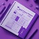 Royal Finance Planner Purple Annual Budget - Premium Financial Organizer for Smart Wealth Management and Yearly Budgeting 5