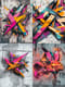 Abstract Wild Style Piece - Vibrant Urban Graffiti Art for Creative Streetwear and Digital Projects 3