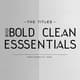 The Titles - Bold Clean Essentials Pack - Bold Minimalist Title Templates for Video Creators and Editors 6