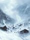 Blizzard in a Remote Landscape - Winter Wall Scene - Serene Nature Wall Art for Cozy Home Décor and Seasonal Ambiance 6