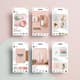 InstaNest Sleek Stories & Post Designs - Animated Social Media Templates for Engaging Brand Content Creators 5