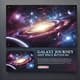 Galaxy Journey Deep Space Motion BG - Cinematic AI-Enhanced Space Backgrounds for Dynamic Video Projects 4
