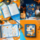 Festive Spark Blue Orange Celebration Planner - Vibrant Event Organizer for Weddings, Parties & Special Occasions 4