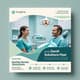 Gentle Dental Solutions Flyer AI PNG - Clean Health Care Marketing Flyer for Dental Clinics and Wellness Campaigns 5