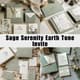 Sage Serenity Earth Tone Invite - Elegant Wedding Invitation Design for Timeless Celebrations 3