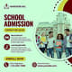 School Admission Post - Red & Yellow Instagram - Vibrant Educational Template for Engaging School Enrollment Campaigns 4