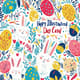 Lively Illustrated Happy Easter Day Card - Vibrant Easter Greeting for Joyful Celebrations and Personal Connections 5